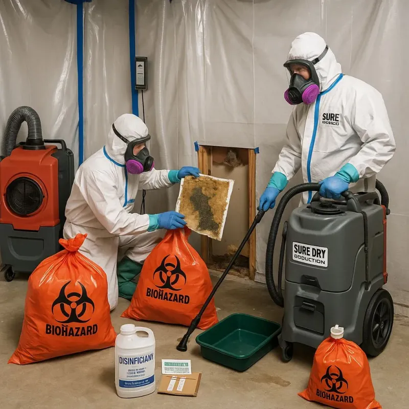 Contaminated Water Handling Protocols process in Long Neck, DE